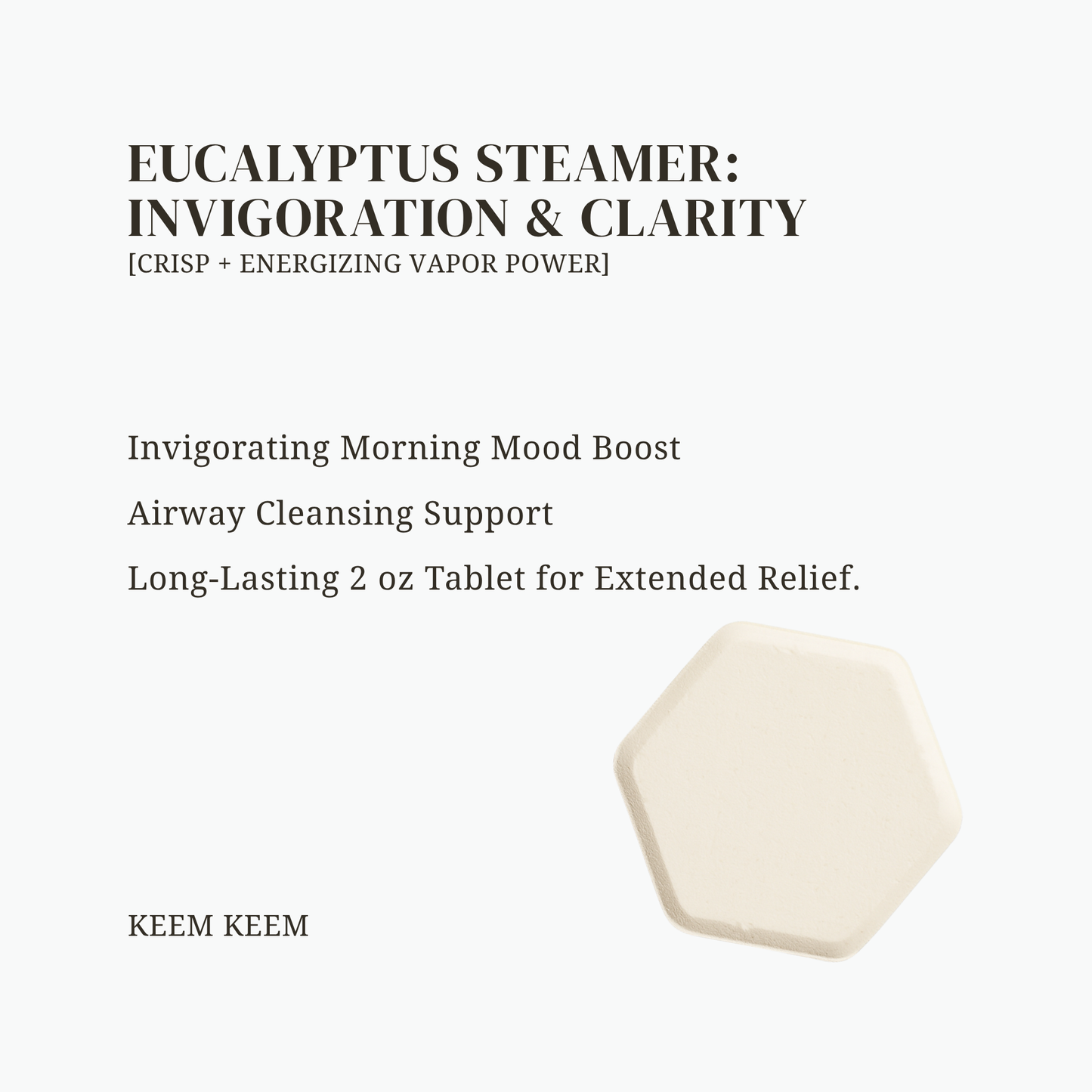 Eucalyptus Shower Steamers