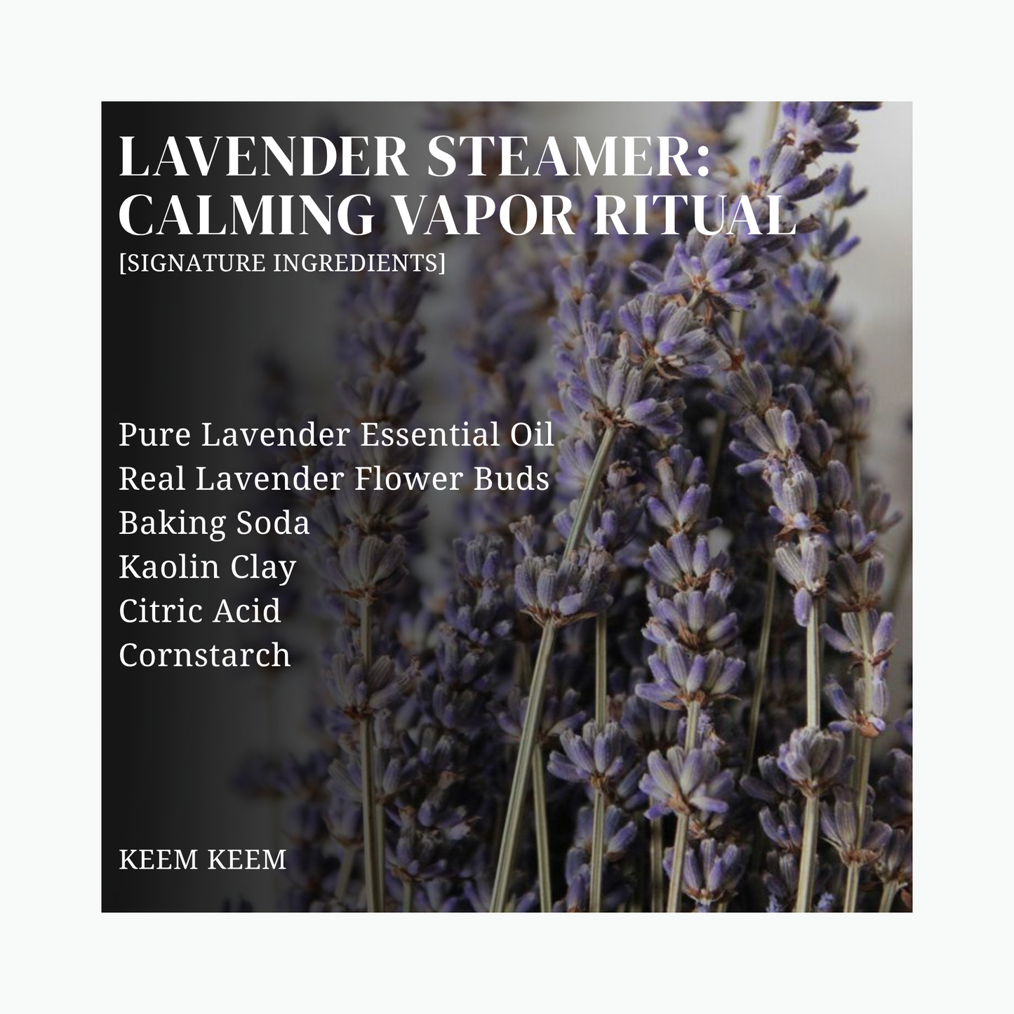 Lavender Shower Steamers