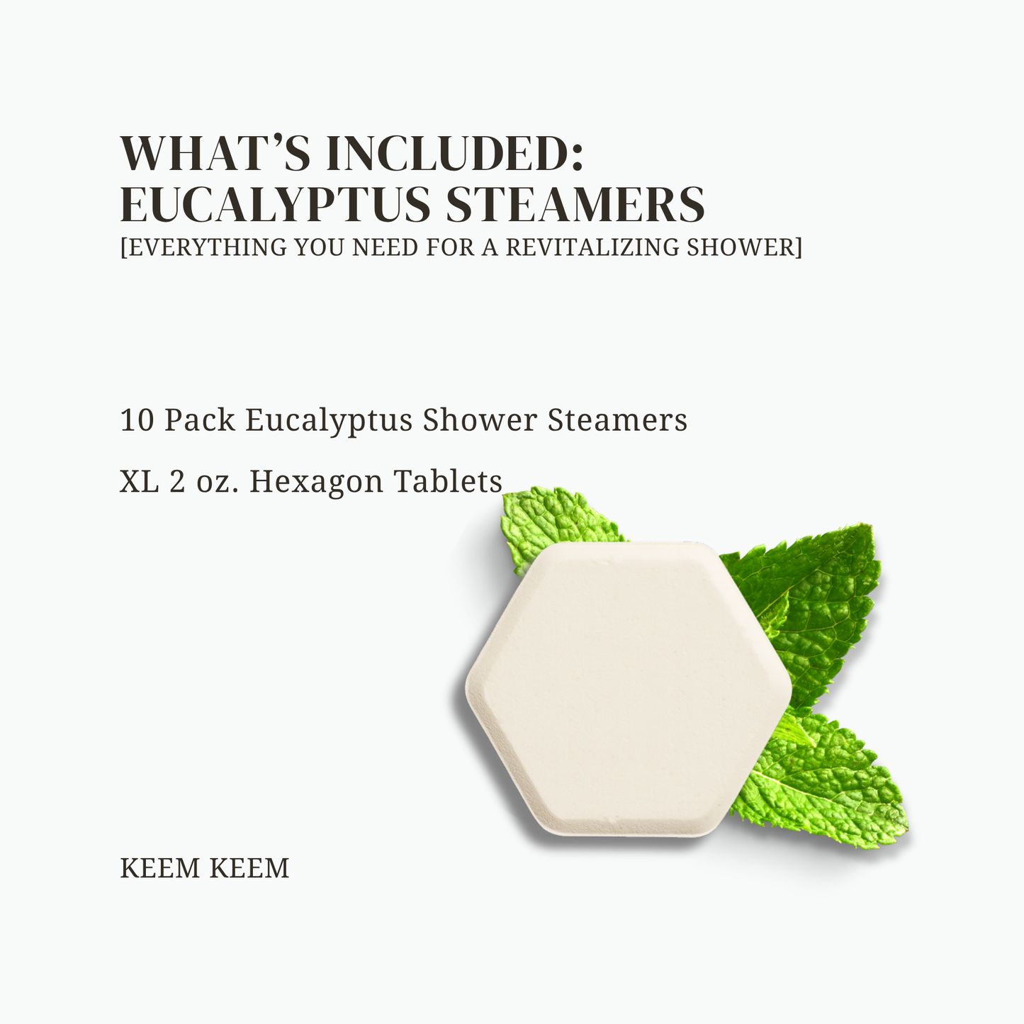 Menthol Shower Steamers
