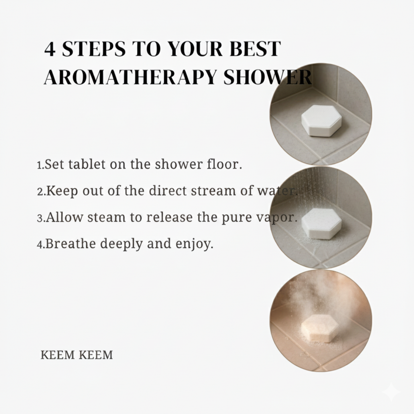 Menthol Shower Steamers