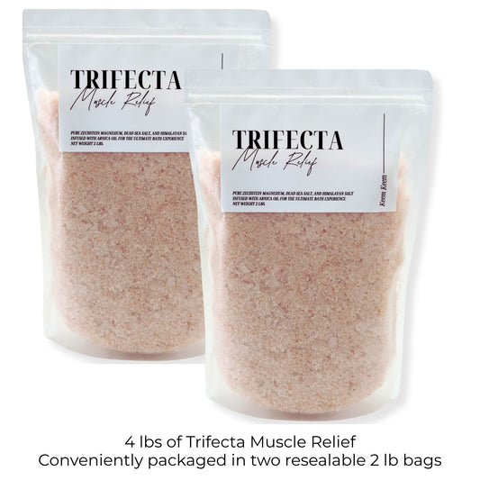 Trifecta Bath Soak – Pain Relief + Muscle Recovery + Anti-Inflammatory Soak | 2 lb
